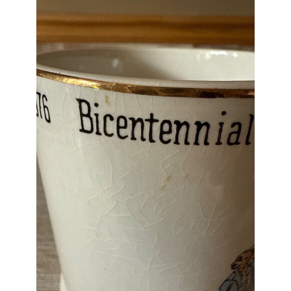 Lord Nelson Pottery Bicentennial of American Independance Mug 1776-1976 England - Picture 11 of 15